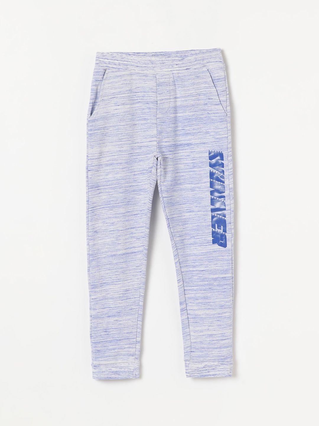 fame forever by lifestyle boys  mid-rise printed  track pants