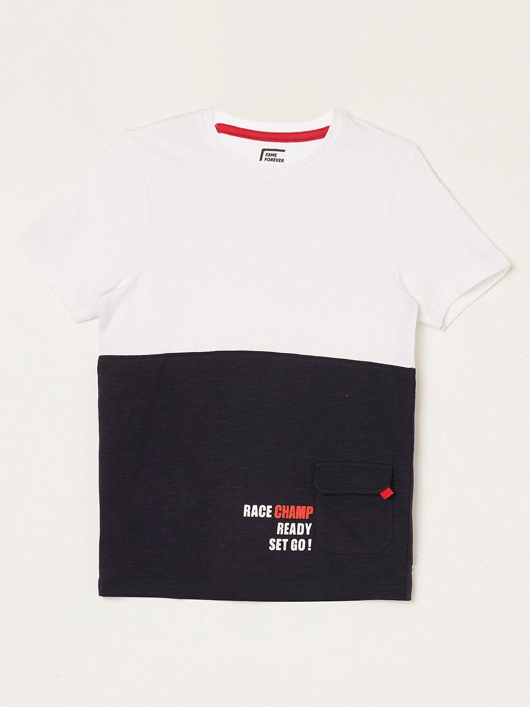 fame-forever-by-lifestyle-boys-colourblocked-pure-cotton-t-shirt