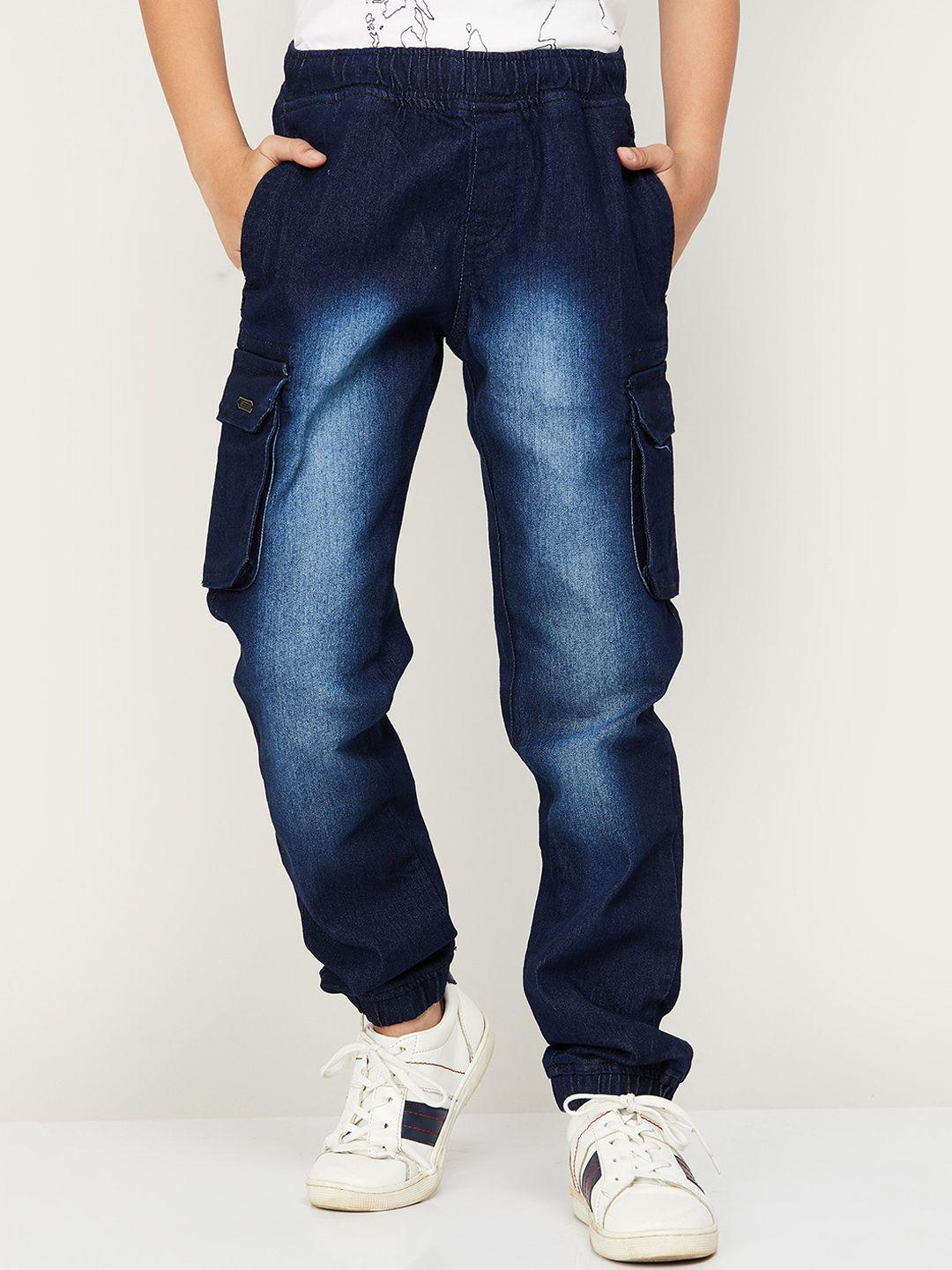 fame forever by lifestyle boys cotton heavy fade jeans