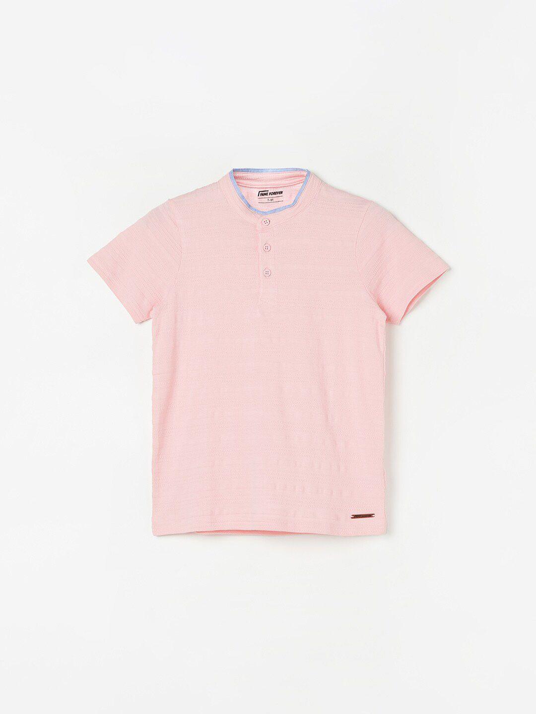 fame-forever-by-lifestyle-boys-pink-t-shirt