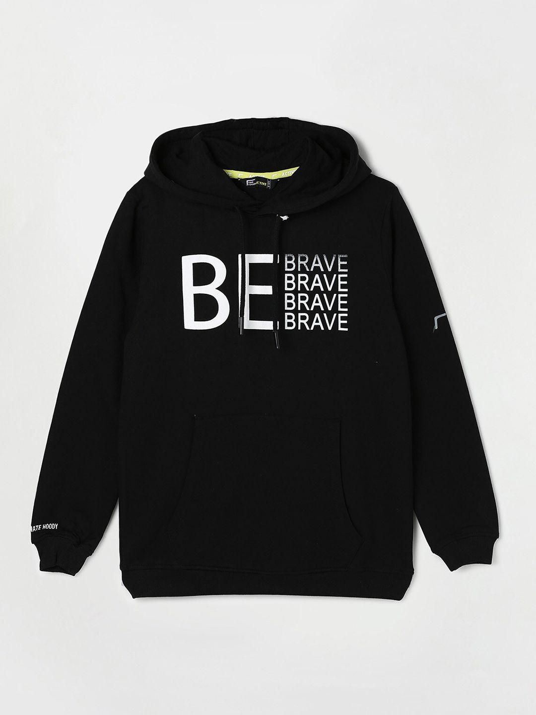fame forever by lifestyle boys printed hooded cotton sweatshirt