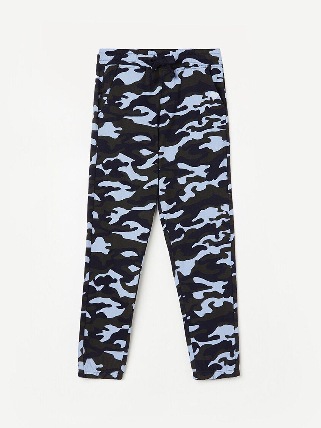 fame forever by lifestyle boys printed pure cotton track pant
