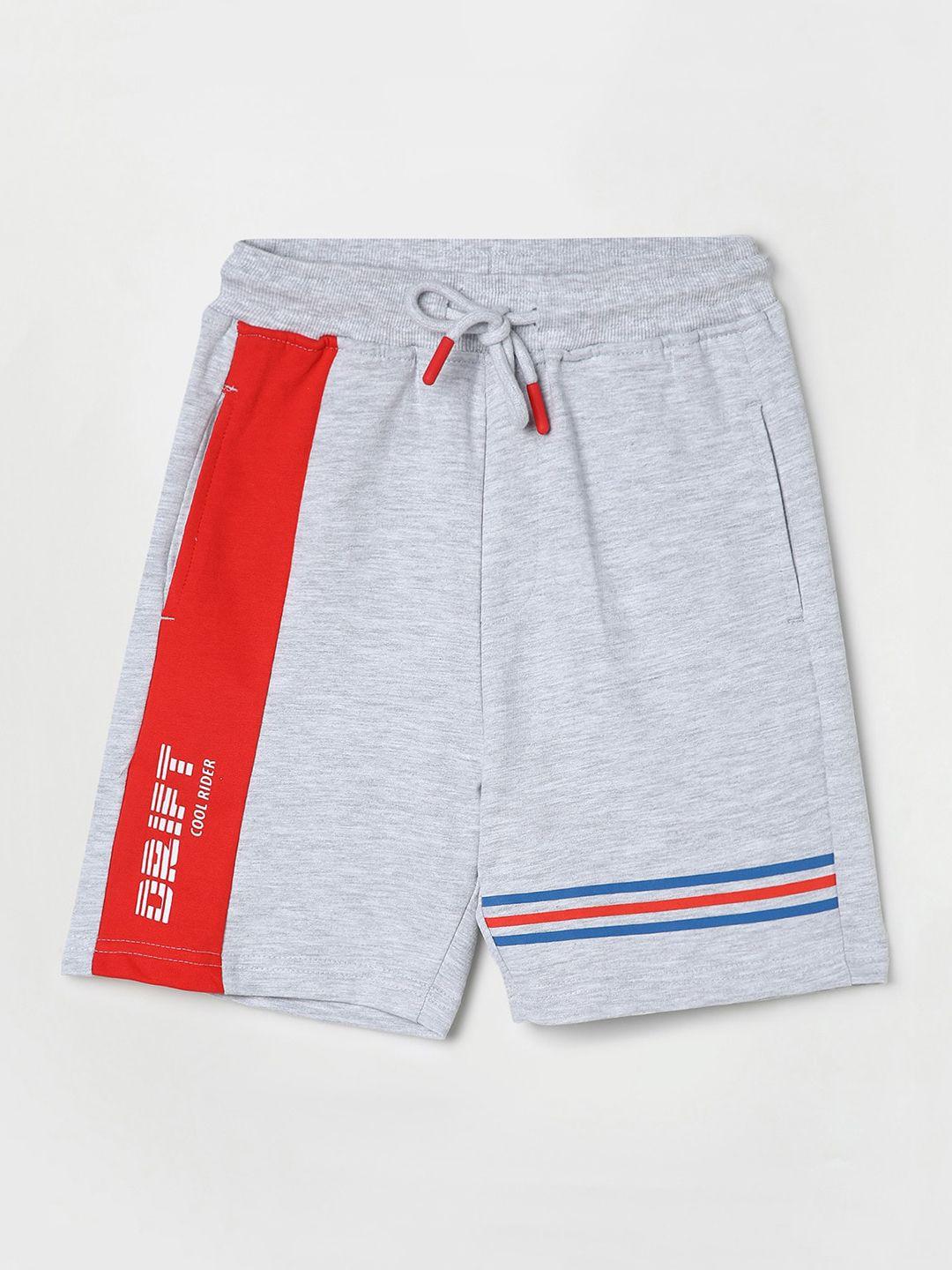 fame forever by lifestyle boys striped cotton shorts