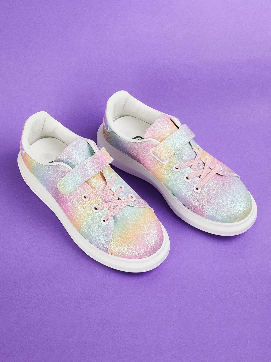 fame forever by lifestyle girls colourblocked sneakers