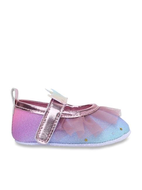 fame forever by lifestyle kids multicolor crown glittery mary jane shoes