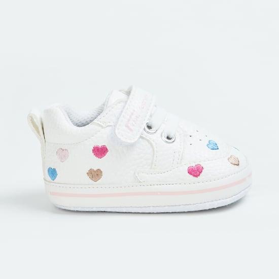 fame forever girls embroidered shoes