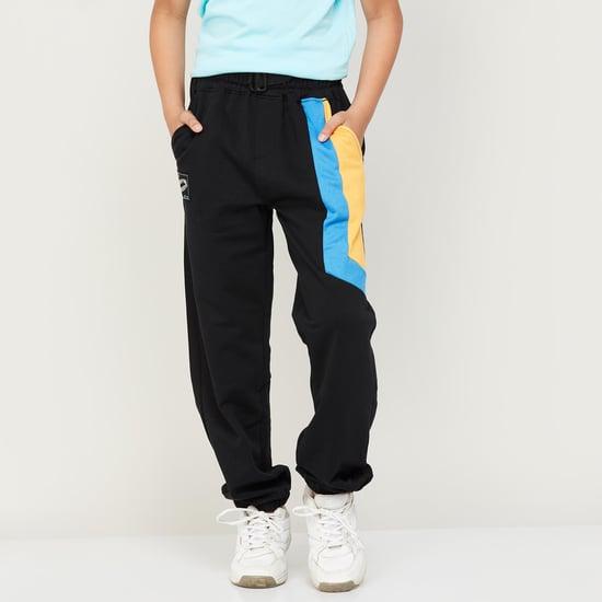 fame forever active boys printed elasticated joggers