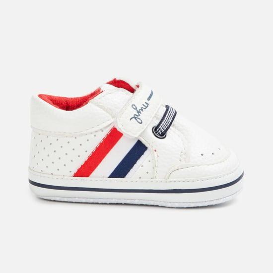 fame forever boys colourblocked velcro-straps casual shoes
