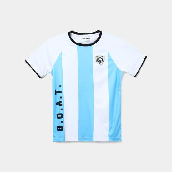 fame forever boys printed argentina jersey t-shirt