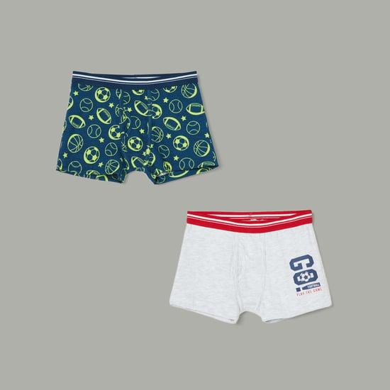 fame forever boys printed boxer briefs - pack of 2