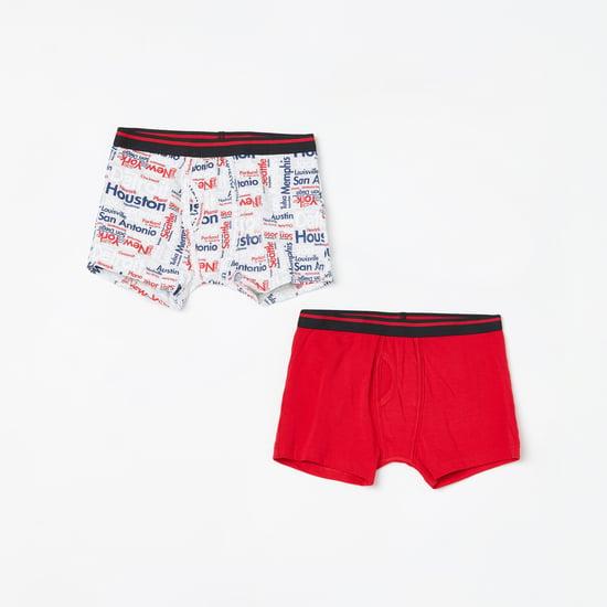fame forever boys printed boxers - pack of 2