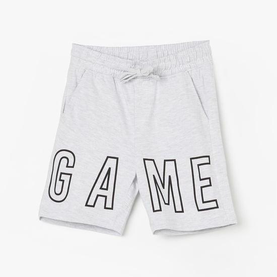 fame forever boys printed regular fit shorts