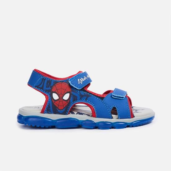 fame forever boys spiderman graphic printed sandals