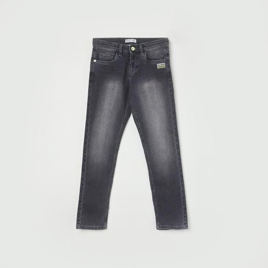 fame forever boys stonewashed slim fit jeans