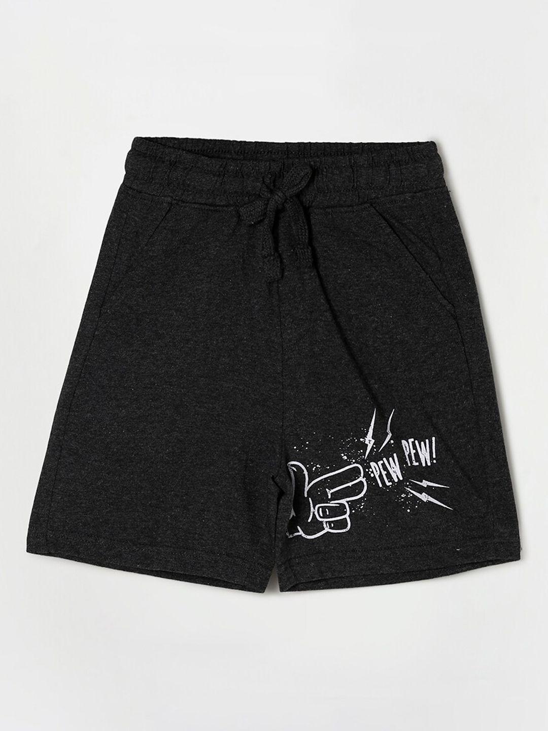 fame forever by lifestyle boys black shorts
