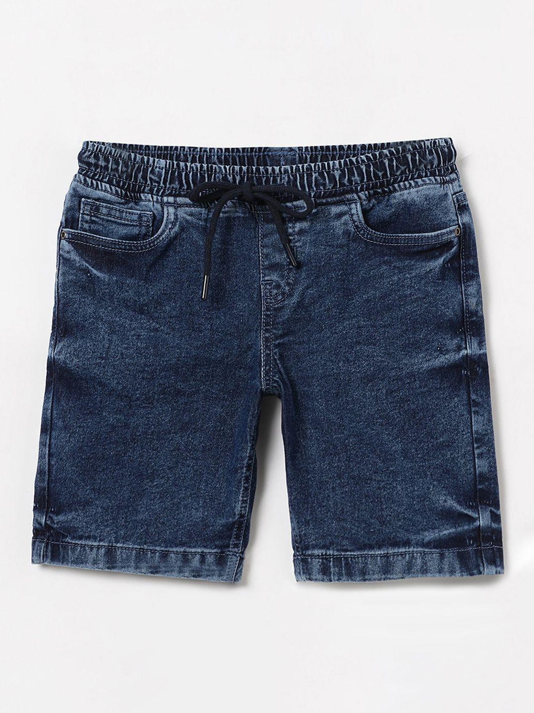 fame forever by lifestyle boys cotton denim shorts