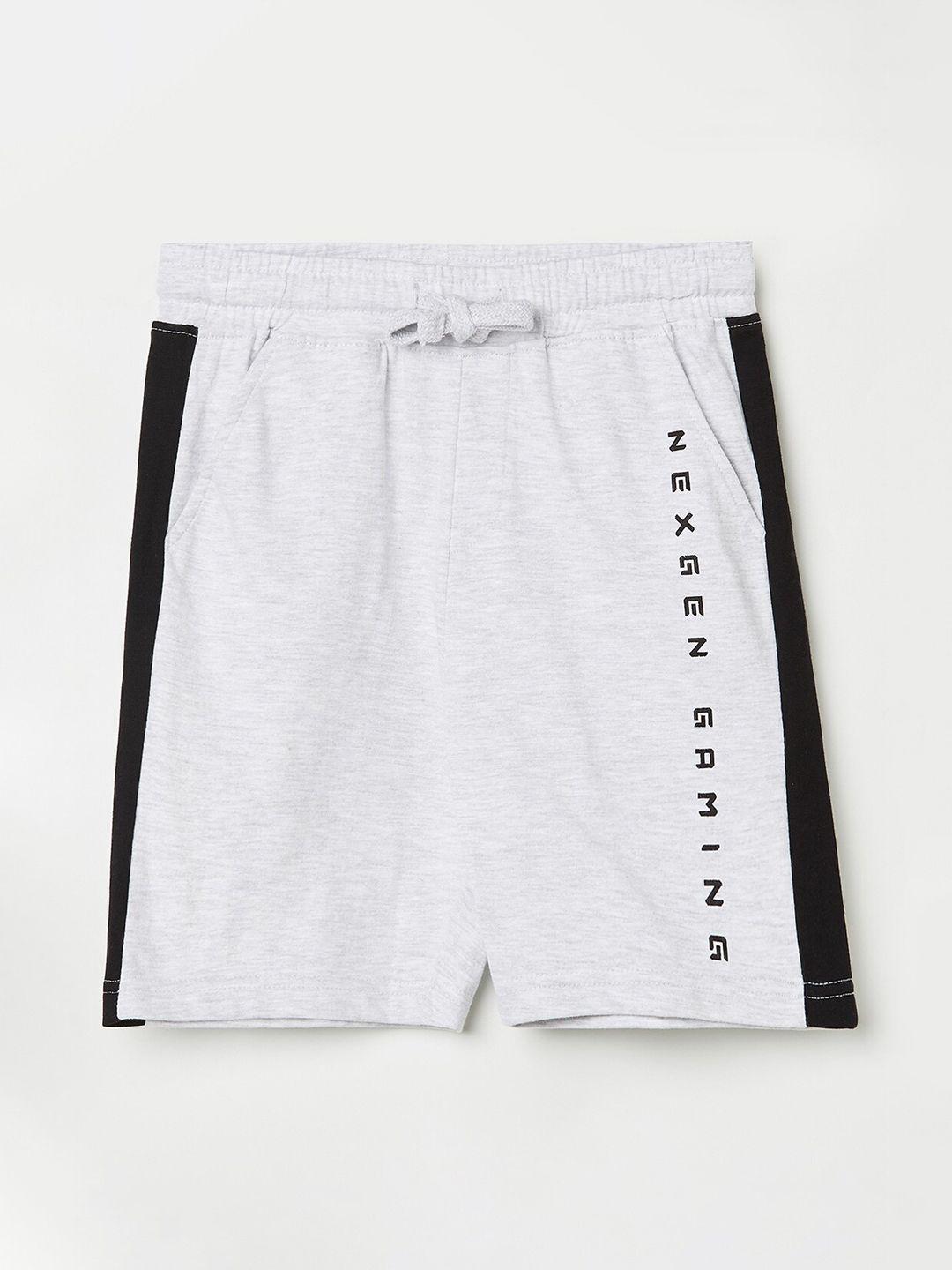 fame forever by lifestyle boys grey shorts