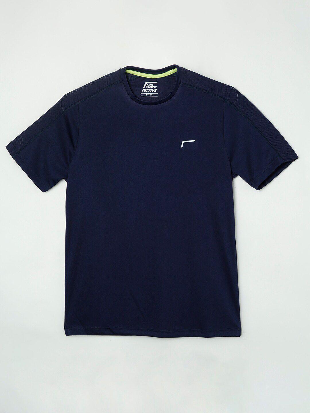 fame forever by lifestyle boys navy blue t-shirt