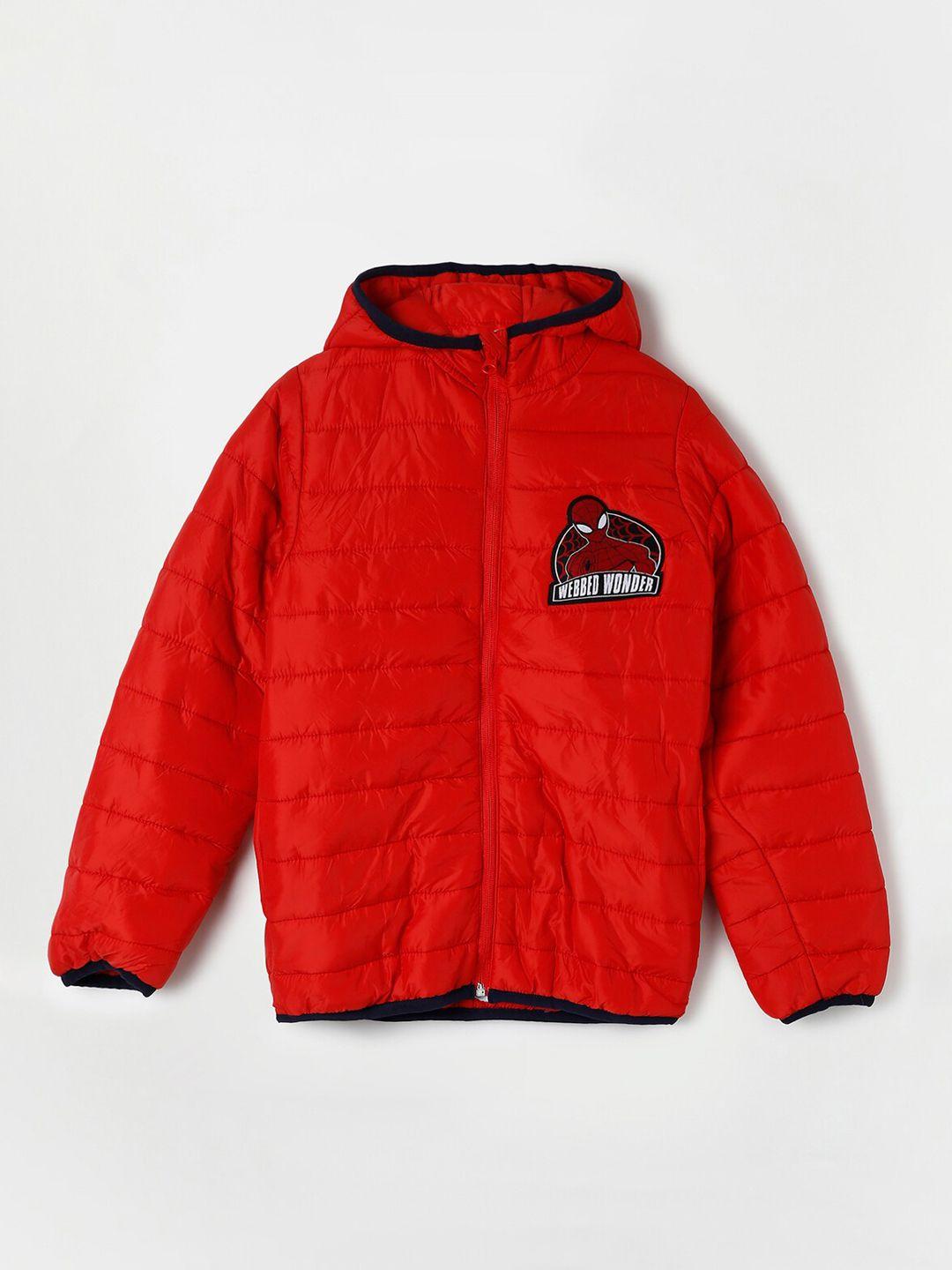 fame forever by lifestyle boys red lightweight padded jacket
