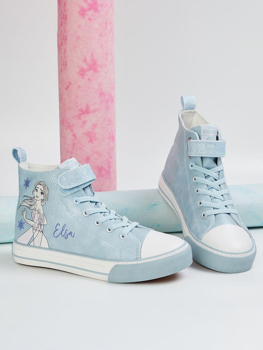 fame forever by lifestyle girls elsa printed mid top contrast sole sneakers