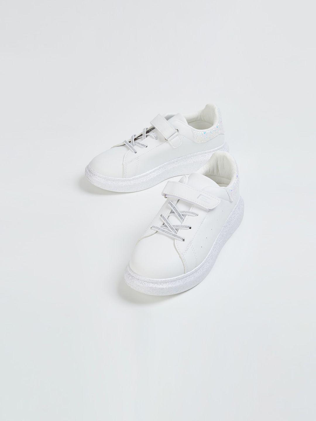 fame forever by lifestyle girls embellished basics sneakers with velcro closure