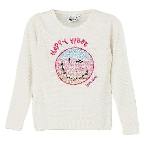 fame forever by lifestyle girls ivory acrylic regular fit solid sweater_4-5y