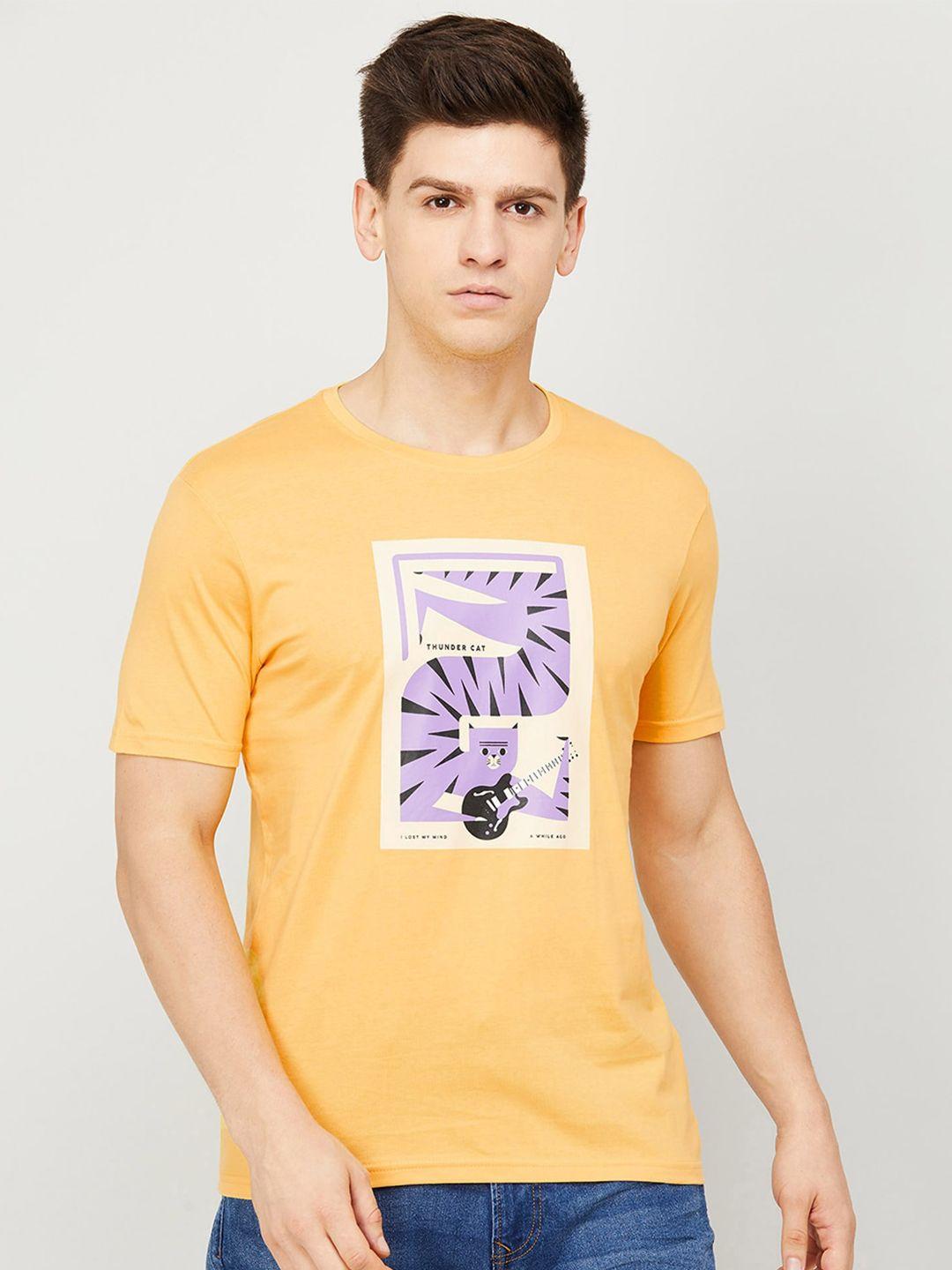 fame forever by lifestyle graphic printed cotton t-shirt