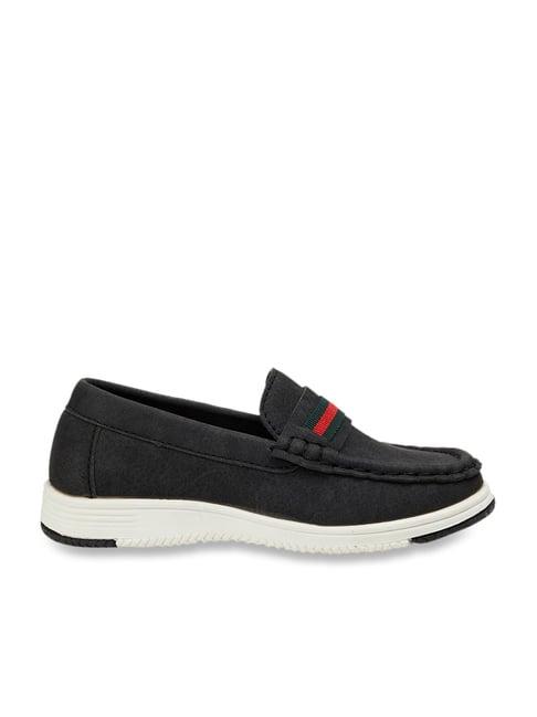 fame forever by lifestyle kids black casual loafers