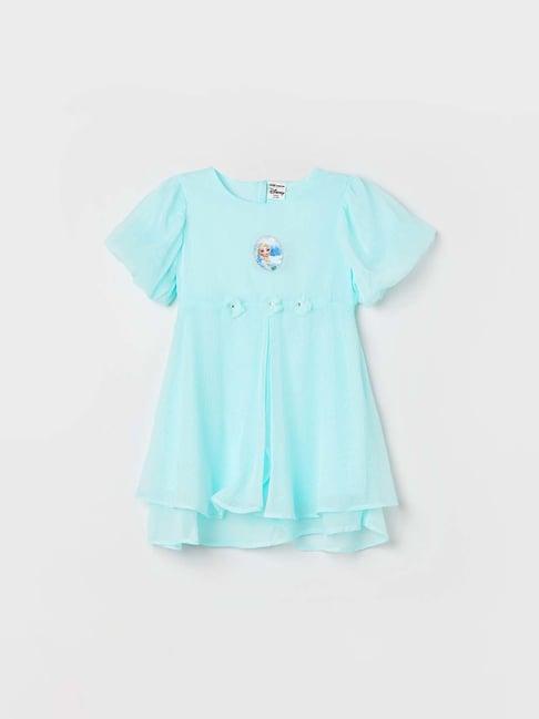 fame forever by lifestyle kids blue applique dress