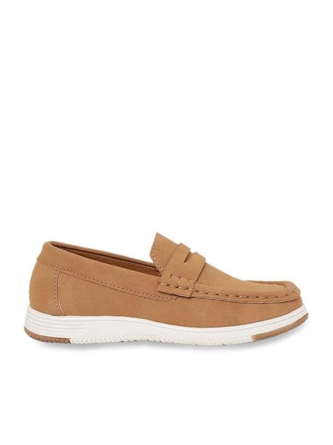 fame forever by lifestyle kids brown casual loafers