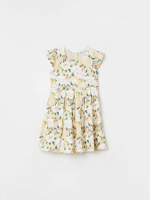 fame forever by lifestyle kids multicolor cotton floral print dress