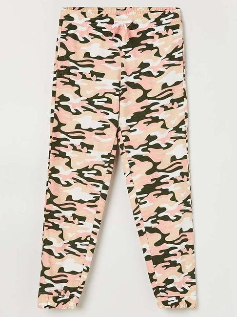 fame forever by lifestyle kids multicolor cotton printed trackpants