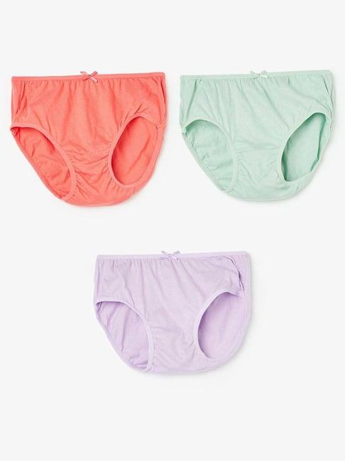 fame forever by lifestyle kids multicolor cotton regular fit panties