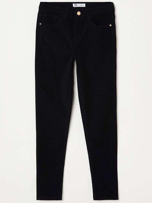 fame forever by lifestyle kids navy regular fit pants