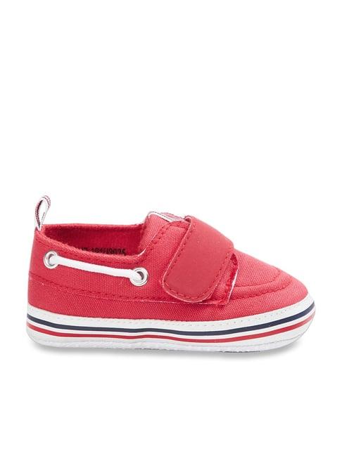 fame forever by lifestyle kids red velcro shoes