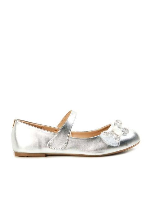 fame forever by lifestyle kids silver mary jane shoes