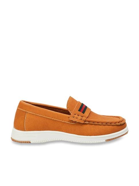 fame forever by lifestyle kids tan casual loafers