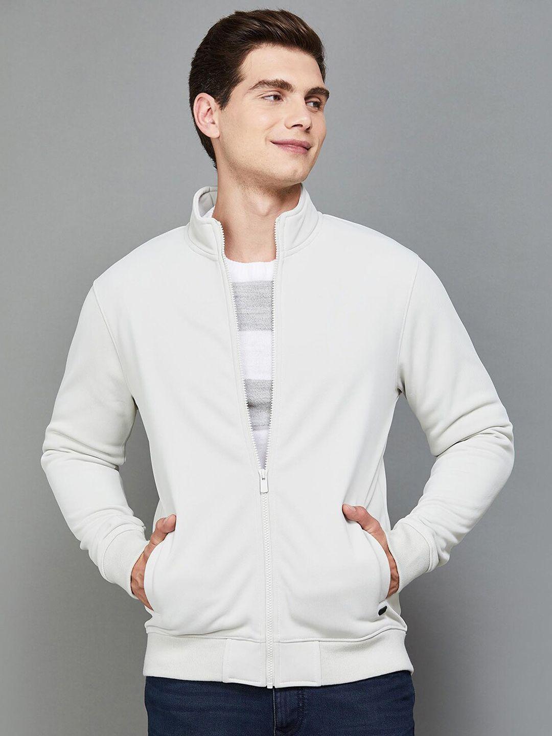 fame forever by lifestyle lightweight mock collar sporty jacket