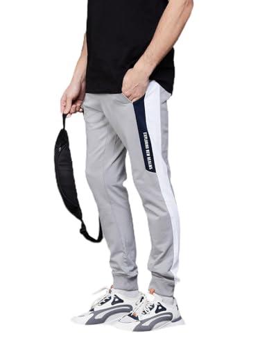 fame forever by lifestyle men's regular track pants (1000013049946 grey