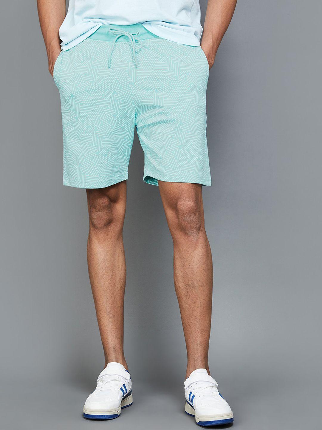 fame forever by lifestyle men blue shorts