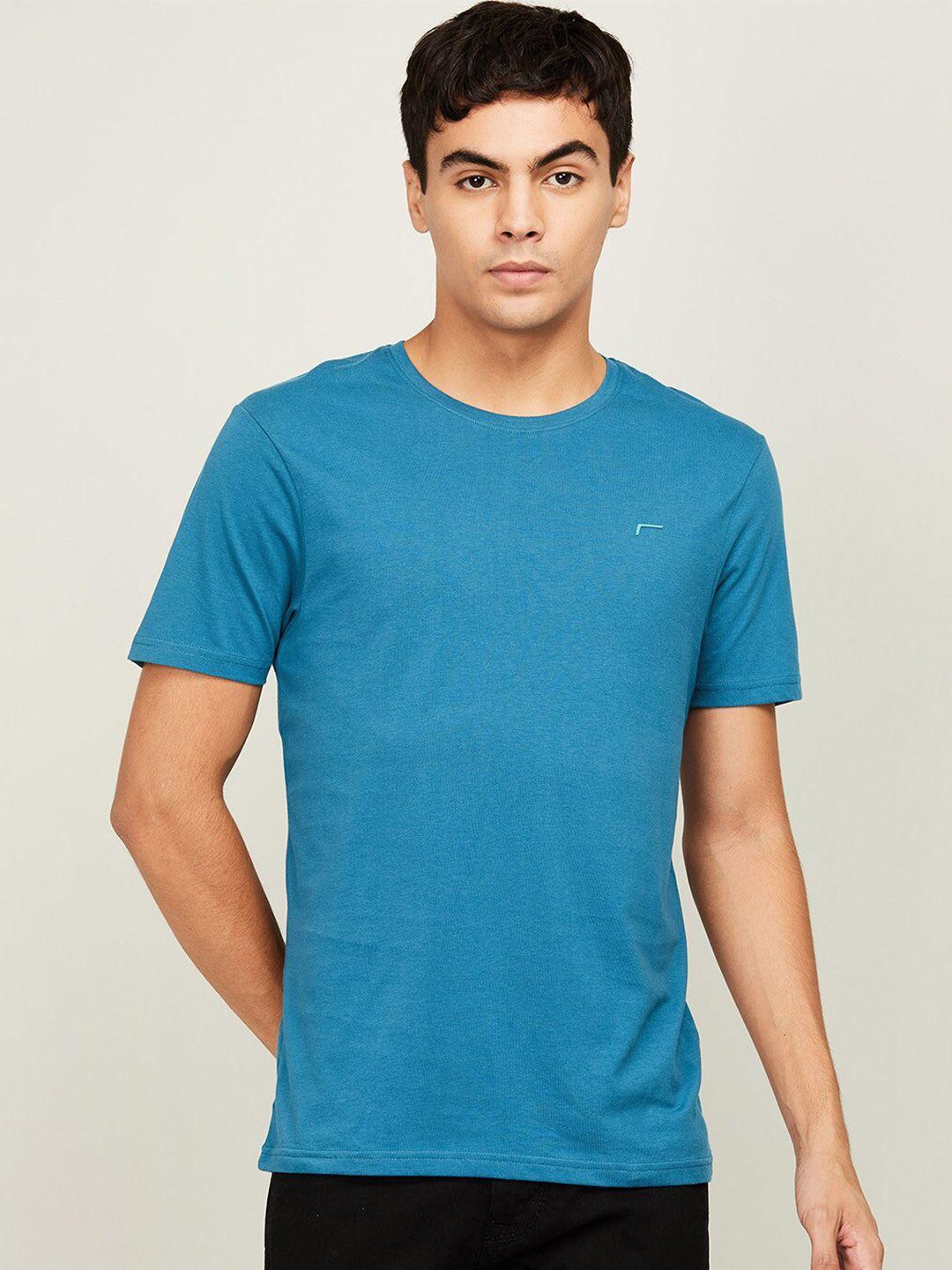 fame forever by lifestyle men blue t-shirt