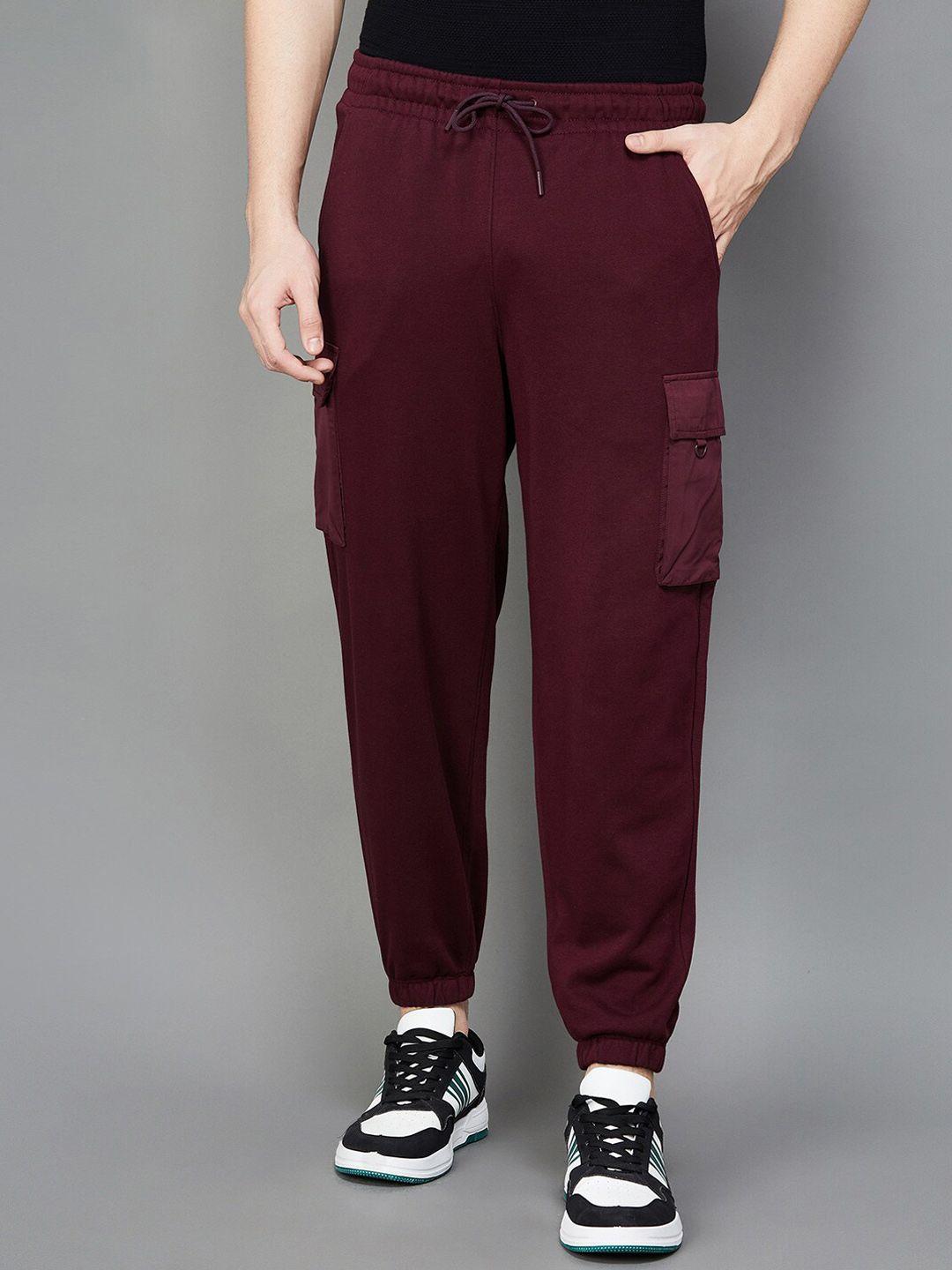 fame forever by lifestyle men mid rise cotton joggers