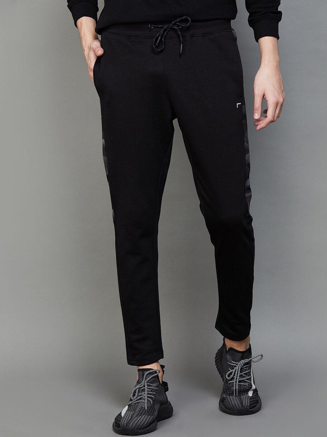 fame forever by lifestyle men mid-rise track pants