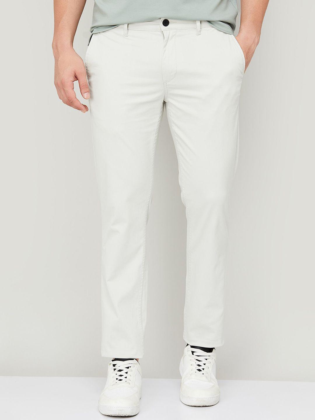 fame forever by lifestyle men tapered fit regular trousers