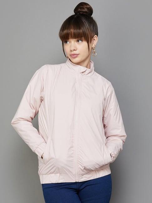 fame forever by lifestyle pink regular fit jacket