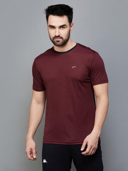 fame forever by lifestyle wine regular fit t-shirt