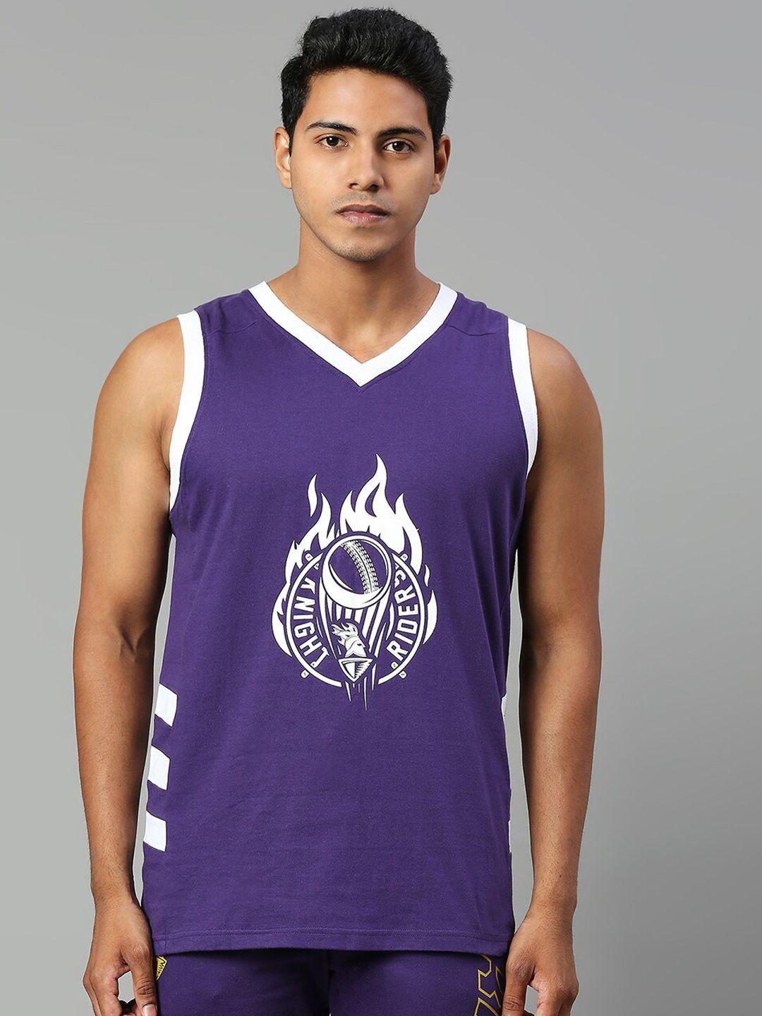 fancode printed cotton tank vest