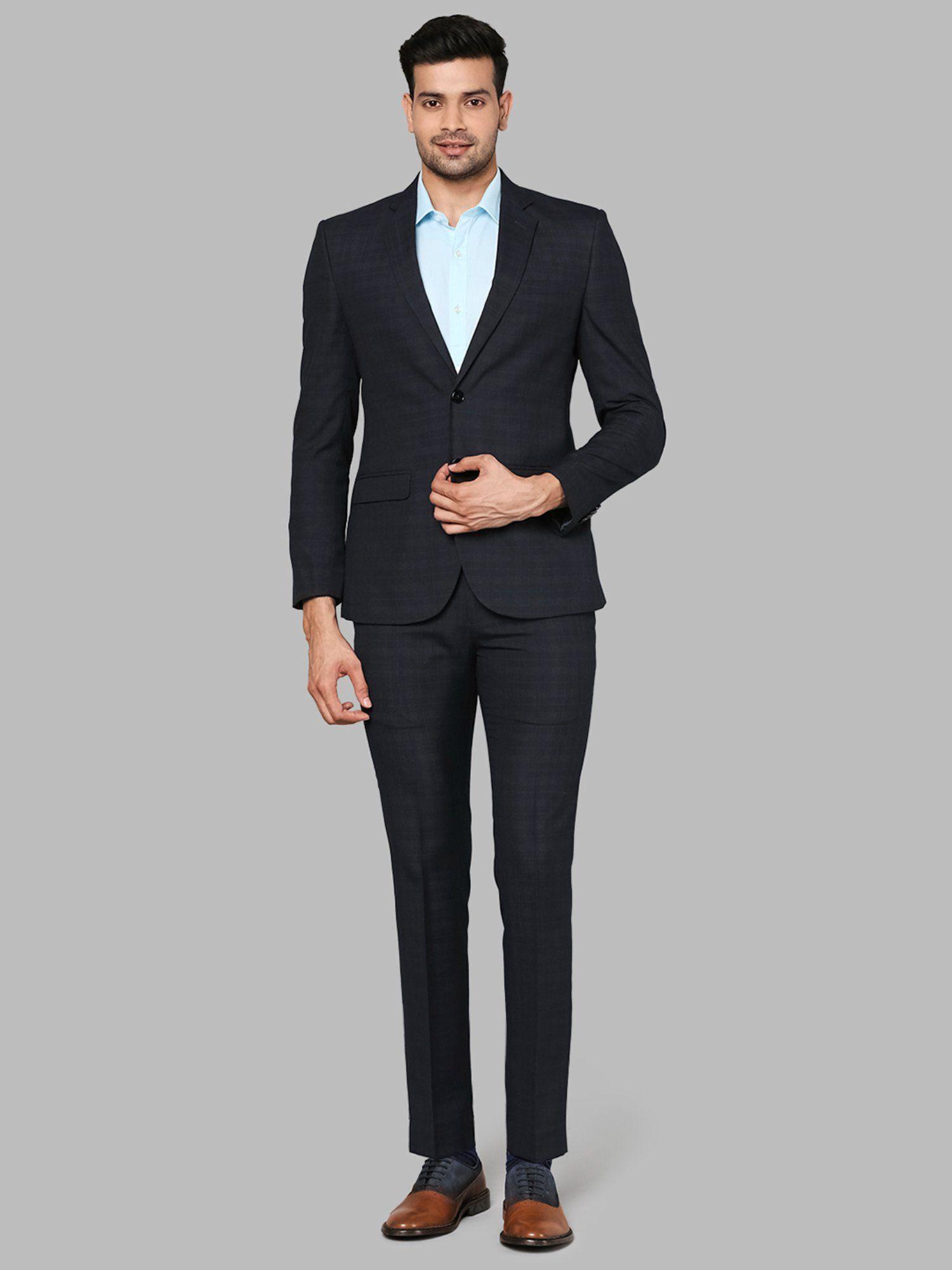 fancy black suits (set of 2)