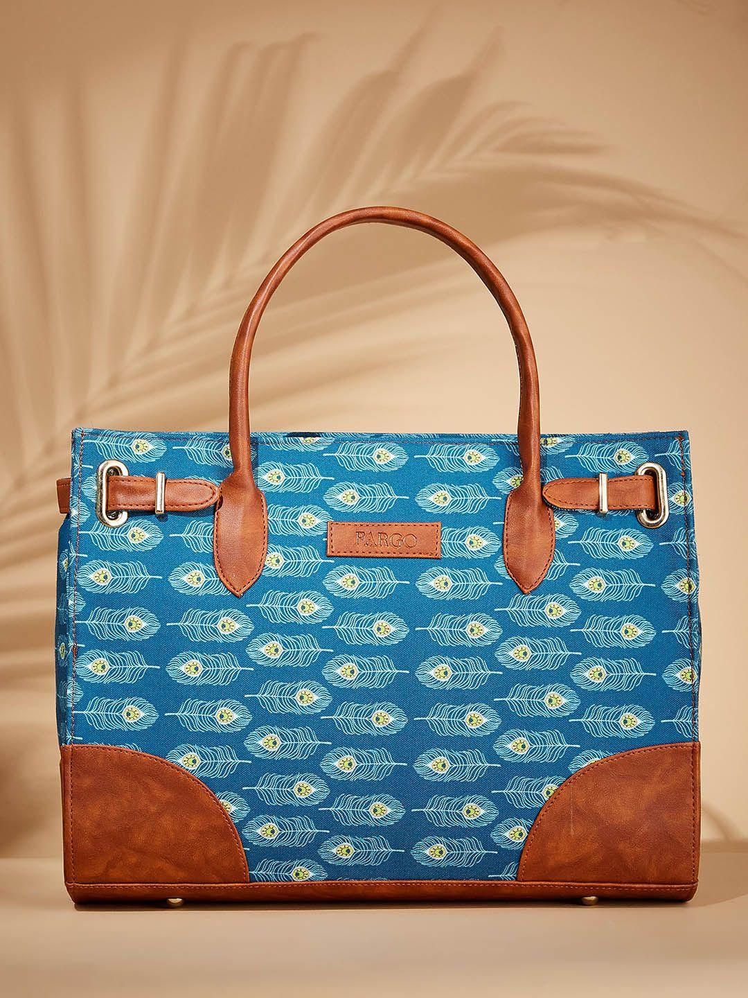 fargo floral printed oversized shopper shoulder bag