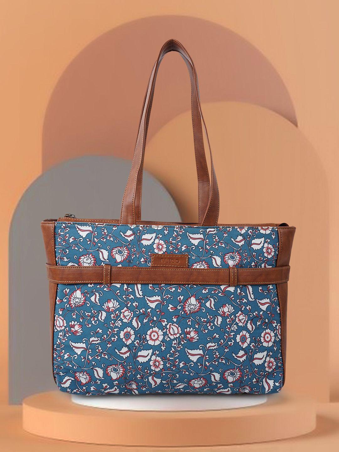 fargo multicoloured floral printed oversized bowling shoulder bag with bow detail